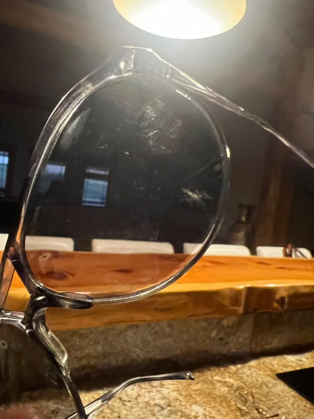 Classic Aviator Sunglasses in Smoky Gray